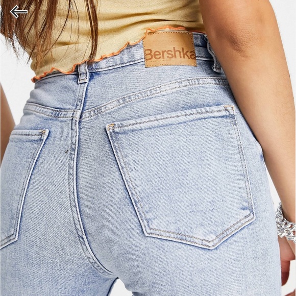 Bershka split hem jeans - Picture 3 of 5